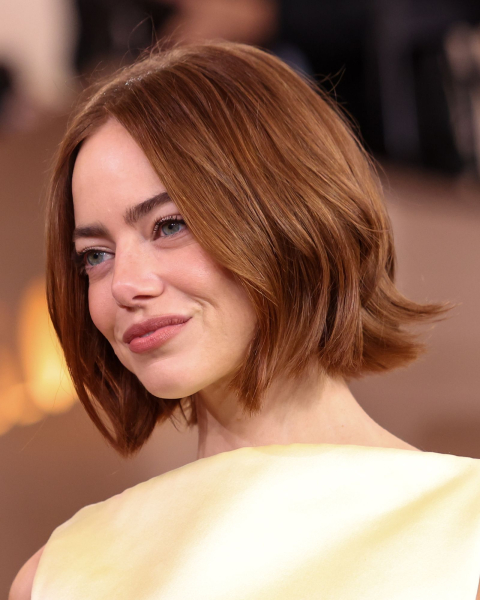 Emma Stone at the Golden Globes