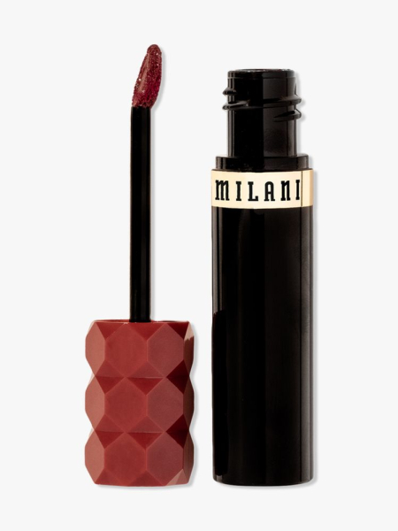 Milani Color Fetish Hydrating Lip Stain vial of lip stain on light gray background